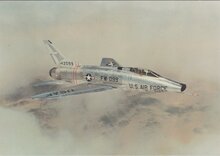 NORTH-AMERICAN-F-100C-Super-Sabre