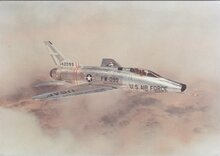 NORTH-AMERICAN-F-100C-Super-Sabre