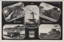 MAASSLUIS - Meerluik Groeten uit Maassluis