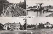 BAARN - Meerluik Groeten uit Baarn.