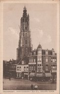 AMERSFOORT - Varkensmarkt met O.L Vrouwe Toren