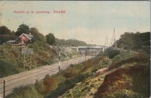 BAARN - Gezicht op de spoorbrug