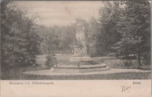 ZEIST - Monument i./h. Wilhelminapark