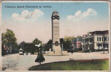 NIJMEGEN - Quack Monument m. fontein