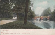 UTRECHT - Abstederbrug en plantsoen