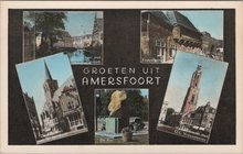 AMERSFOORT - Meerluik Groeten uit Amersfoort