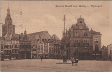 NIJMEGEN - Groote Markt met Waag