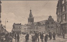 NIJMEGEN - Groote Markt met Waag en St. Stevenskerk