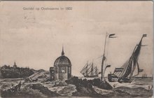 OOSTVOORNE - Gezicht op Oostvoorne in 1802.