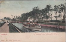 BRIELLE - De stoomboot Voorne en Putten II in de haven