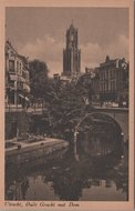 UTRECHT - Oude Gracht met Dom