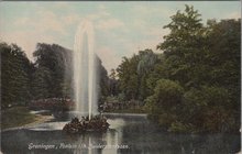 GRONINGEN - Fontein i/h. Zuiderplantsoen