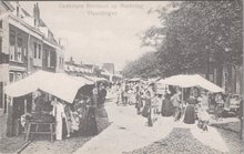 VLAARDINGEN - Gedempte Biersloot op Marktdag