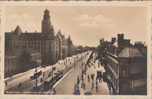 ROTTERDAM - Coolsingel en Stadhuis