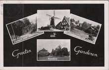 GARDEREN - Meerluik Groeten uit Garderen