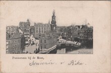 AMSTERDAM - Pannorama bij de Munt