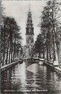 AMSTERDAM - Groenburgwal met Zuiderkerk