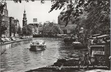 AMSTERDAM - Bloemenmarkt Singel met Munttoren