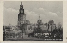 ZUTPHEN - St. Walburg-kerk met toren