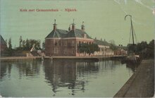 NIJKERK - Kolk met Gemeentehuis