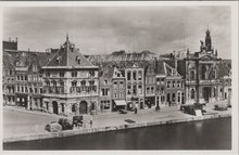 HAARLEM - Spaarne met Waaggebouw