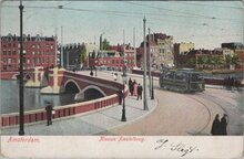 AMSTERDAM - Nieuwe Amstelbrug