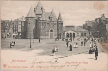 AMSTERDAM - Nieuwmarkt en Waag