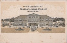 NUNSPEET - Herstellingsoord van het Centraal Genootschap te Nunspeet