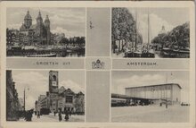 AMSTERDAM - Meerluik Groeten uit Amsterdam