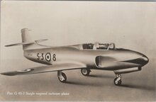 FIAT G 80-2 Single engined turbojet plane