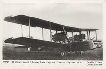 DE-HAVILAND-3-Seater-Twin-Engined-Tractor-Bi-plane