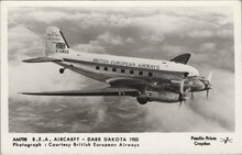 B. E. A. Aircraft Dark Dakota 1953