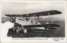 DE-HAVILAND-3-Seater-Communication-Bi-plane-c1918