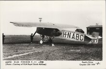 KLM-Fokker-F.-11-c1920