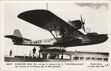 DORNIER-WAL On catapult