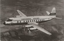 VICKERS-Viscount-812-(Engeland)-Continental-Airlines