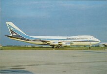 AEROLINEAS ARGENTINAS Boeing 747 LV-MLP Paris-Orly