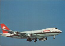 SWISSAIR Boeing 747 Jumbo Jet