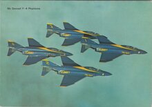 MCDONNEL F-4 Phantoms Blue Angels