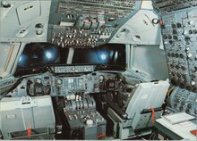 SWISSAIR Cockpit einer DC-10