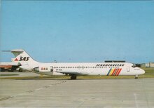 SCANDINAVIAN AIRLINES DC-9-41 Paris C.D.G