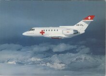 BRITISH-AEROSPACE-Bae-125-800-B-Swiss-Air-Ambulance