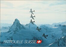 PATROUILLE SUISSE und Matterhorn