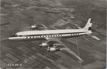 K.L.M. DC-7C Schiphol - Amsterdam