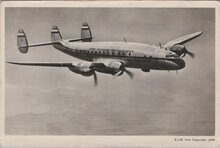 KLM de Utrecht. Lockheed-Constellation