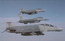 MDD F-4D Phantom/F-16A