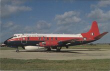 VICKERS VISCOUNT 837 XT575 of RAE Bedford