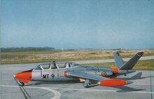 FOUGA MAGISTER CM 170 Force Arienne Belge