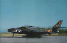 REPUBLIC-RF-84-F-Thunderflash-Force-Arienne-Belge