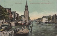 AMSTERDAM - Oude Schans met Montelbaanstoren